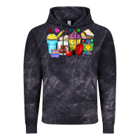 Cloud Black school coffee cups Vintage Hoodie - Zillion Design Studio