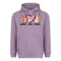Lavender peace love easter Heavyweight Hoodie - MaliasSmallBusiness