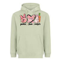 Matcha peace love easter Heavyweight Hoodie - MaliasSmallBusiness
