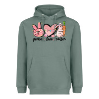 Sage peace love easter Heavyweight Hoodie - MaliasSmallBusiness