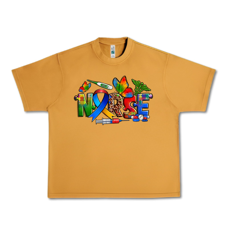 Autism Nurse Urban Heavy Tee by Zillion Design Studio | Teevron