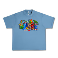 Pebble Blue autism nurse Urban Heavy Tee - Zillion Design Studio