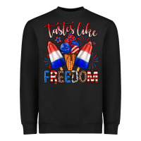 Black taster like freedom Heavyweight Sweatshirt - Zillion Design Studio