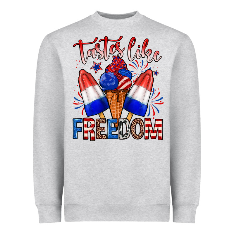 Taster Like Freedom Heavyweight Sweatshirt by Zillion Design Studio | Teevron