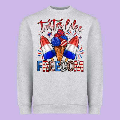 Taster Like Freedom Heavyweight Sweatshirt Designed By Zillion Design Studio