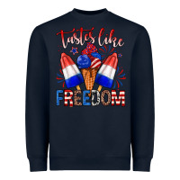Navy taster like freedom Heavyweight Sweatshirt - Zillion Design Studio