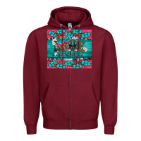 Burgundy armed forces day love my soldier Zipper Hoodie - Artiststas