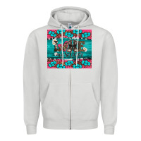 Dove Grey armed forces day love my soldier Zipper Hoodie - Artiststas