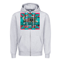 Heather Grey armed forces day love my soldier Zipper Hoodie - Artiststas