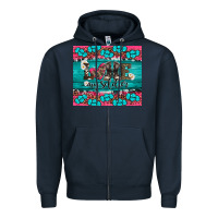 Navy armed forces day love my soldier Zipper Hoodie - Artiststas