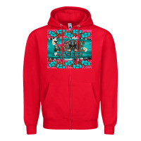 Red armed forces day love my soldier Zipper Hoodie - Artiststas
