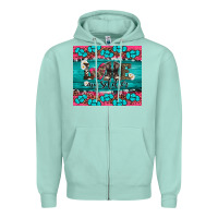 Seafoam armed forces day love my soldier Zipper Hoodie - Artiststas