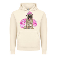 Vintage Artic Balerina pug with tutu Vintage Hoodie - RanaPortraitStore