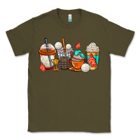 Army Green volleyball coffee cups Classic Tee - AdoDesignShop