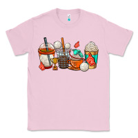 Bubblegum Pink volleyball coffee cups Classic Tee - AdoDesignShop