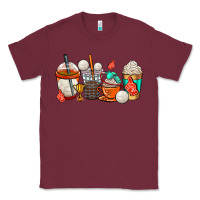 Burgundy volleyball coffee cups Classic Tee - AdoDesignShop