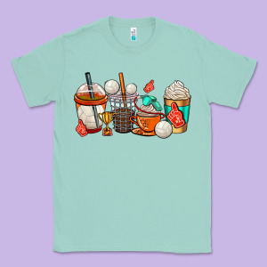 Volleyball Coffee Cups Classic Tee Designed By Adodesignshop