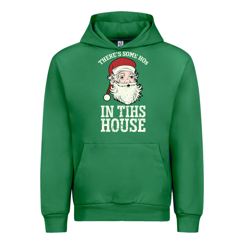 There's Some Ho Ho Ho's In This House Santa Claus Urban Hoodie by Bettercallsaul | Teevron