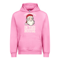Fuchsia Pink There's Some Ho Ho Ho's in this House Santa Claus Urban Hoodie - Bettercallsaul