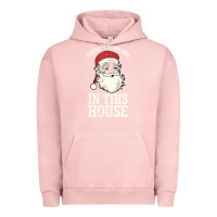 Pigment Salmon There's Some Ho Ho Ho's in this House Santa Claus Urban Hoodie - Bettercallsaul