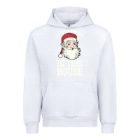 White There's Some Ho Ho Ho's in this House Santa Claus Urban Hoodie - Bettercallsaul