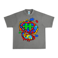 Tornado autism superhero ripped tshirt Urban Heavy Tee - Zillion Design Studio
