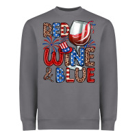 Storm red wine and blue Heavyweight Sweatshirt - Zillion Design Studio