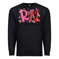 Black rn registered nurse valentines day Premium Sweatshirt - MaliasSmallBusiness