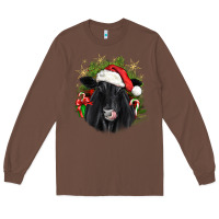 Chestnut christmas black angus Long Sleeve Tee - JahusDesignShop