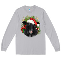 Moon Dust christmas black angus Long Sleeve Tee - JahusDesignShop