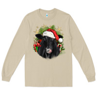 Mushroom christmas black angus Long Sleeve Tee - JahusDesignShop