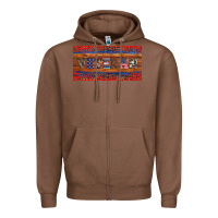 Chestnut armed forces day veteran Zipper Hoodie - Artiststas