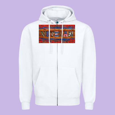 Armed Forces Day Veteran Zipper Hoodie Designed By Artiststas