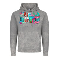 Cloud Rock mermaid coffee cups Vintage Hoodie - Zillion Design Studio