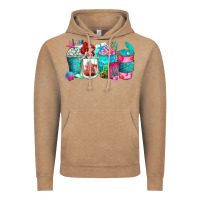 Vintage Coffee mermaid coffee cups Vintage Hoodie - Zillion Design Studio