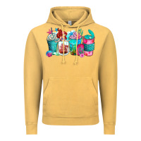 Vintage Mustard mermaid coffee cups Vintage Hoodie - Zillion Design Studio