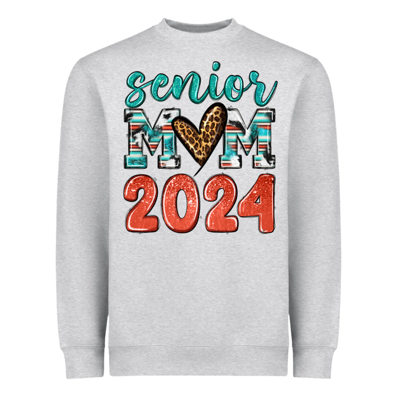 Senior Mom 2024 Tbw Heavyweight Sweatshirt by texasbilliewilder | Teevron