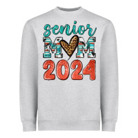 Heather Grey senior mom 2024 tbw Heavyweight Sweatshirt - texasbilliewilder