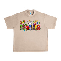 French Oak autism teacher Urban Heavy Tee - Zillion Design Studio