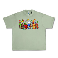 Oil Green autism teacher Urban Heavy Tee - Zillion Design Studio