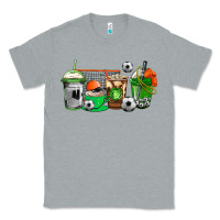 Heather Grey soccer coffee cups Classic Tee - AdoDesignShop