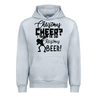Heather Grey Christmas Cheer I Thought You Said Christmas Beer Urban Hoodie - Bettercallsaul