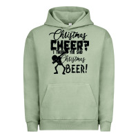 Pigment Oil Green Christmas Cheer I Thought You Said Christmas Beer Urban Hoodie - Bettercallsaul