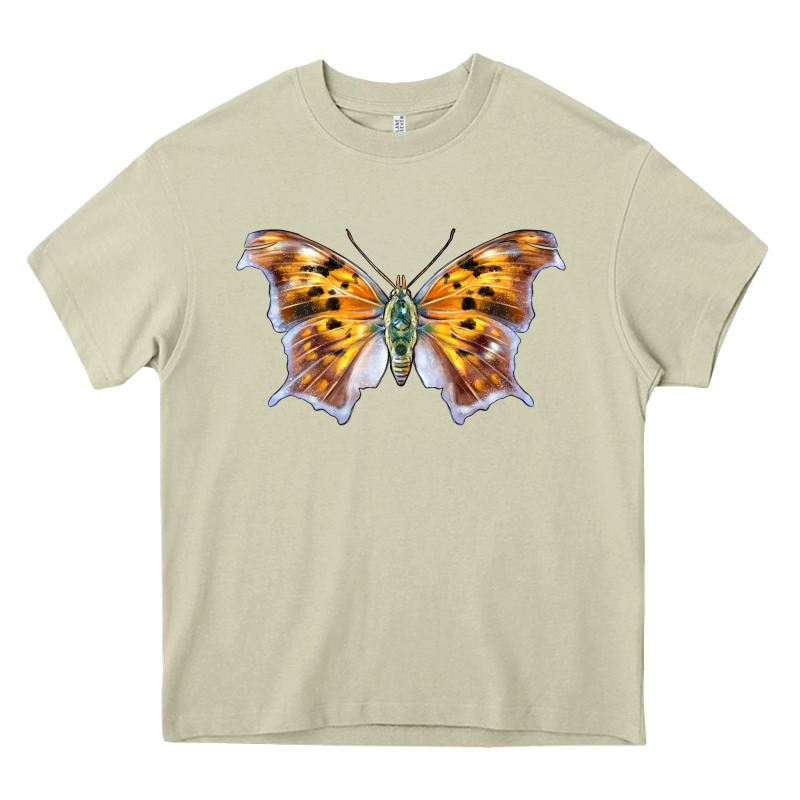 Question Mark Butterfly Heavy Core Tee by LillyAllenDesigns | Teevron