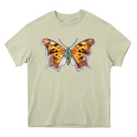 Mossy Question Mark Butterfly Heavy Core Tee - LillyAllenDesigns