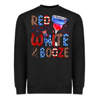 Black red white and booze Heavyweight Sweatshirt - Zillion Design Studio