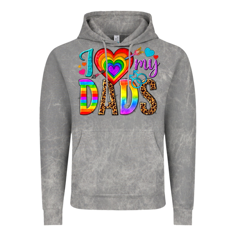 I Love My Dads Vintage Hoodie by texasbilliewilder | Teevron