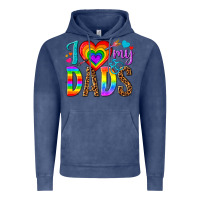 Vintage Denim i love my dads Vintage Hoodie - texasbilliewilder