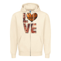 Sandshell basketball love Zipper Hoodie - JahusDesignShop