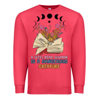 Cardinal a well read woman is a dangerous creature Premium Sweatshirt - MaliasSmallBusiness